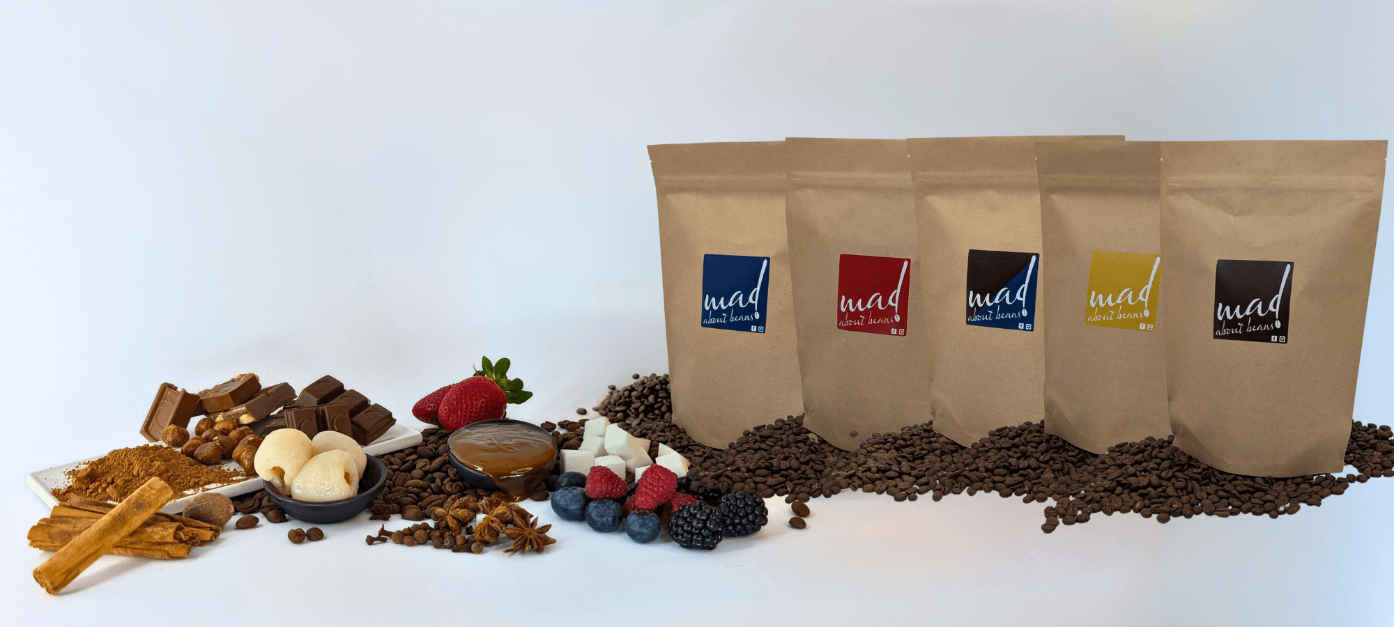 Mad About Beans - Passionate about freshly roasted coffee that tastes amazing and enhances the natural flavours.