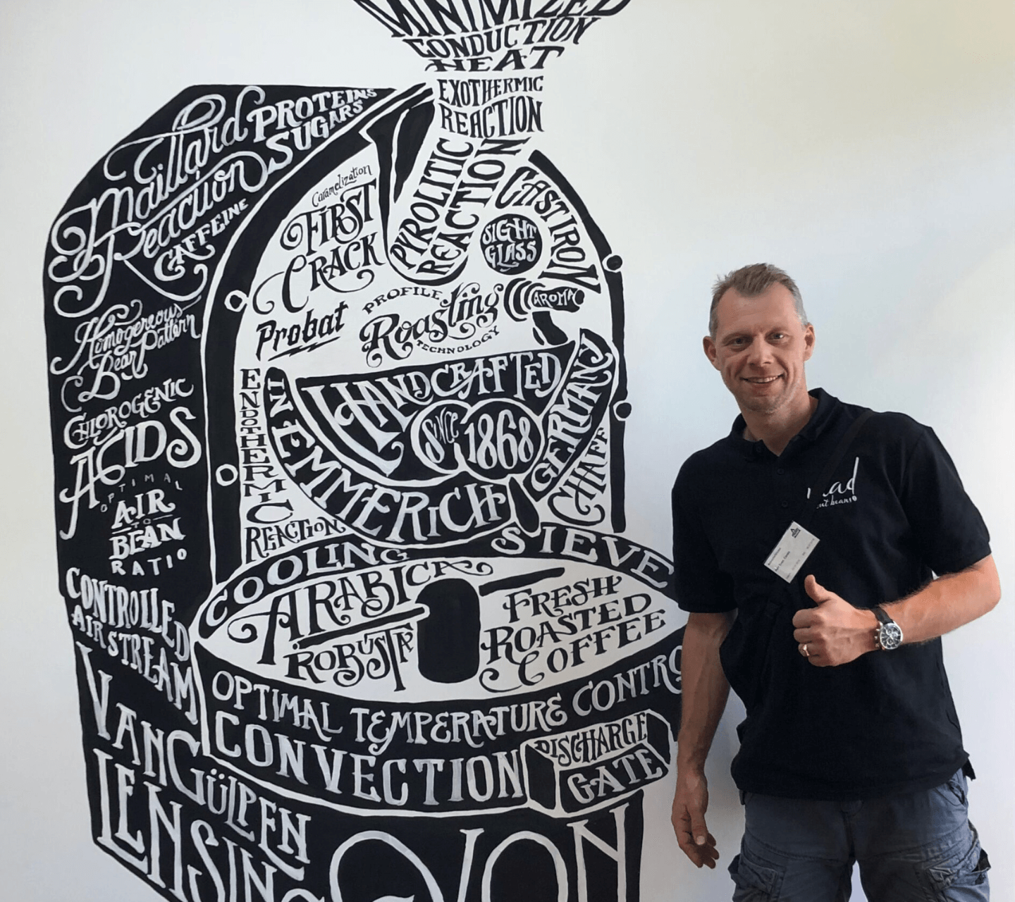 Co Founder of Mad About Beans and Head Roaster - Sven

